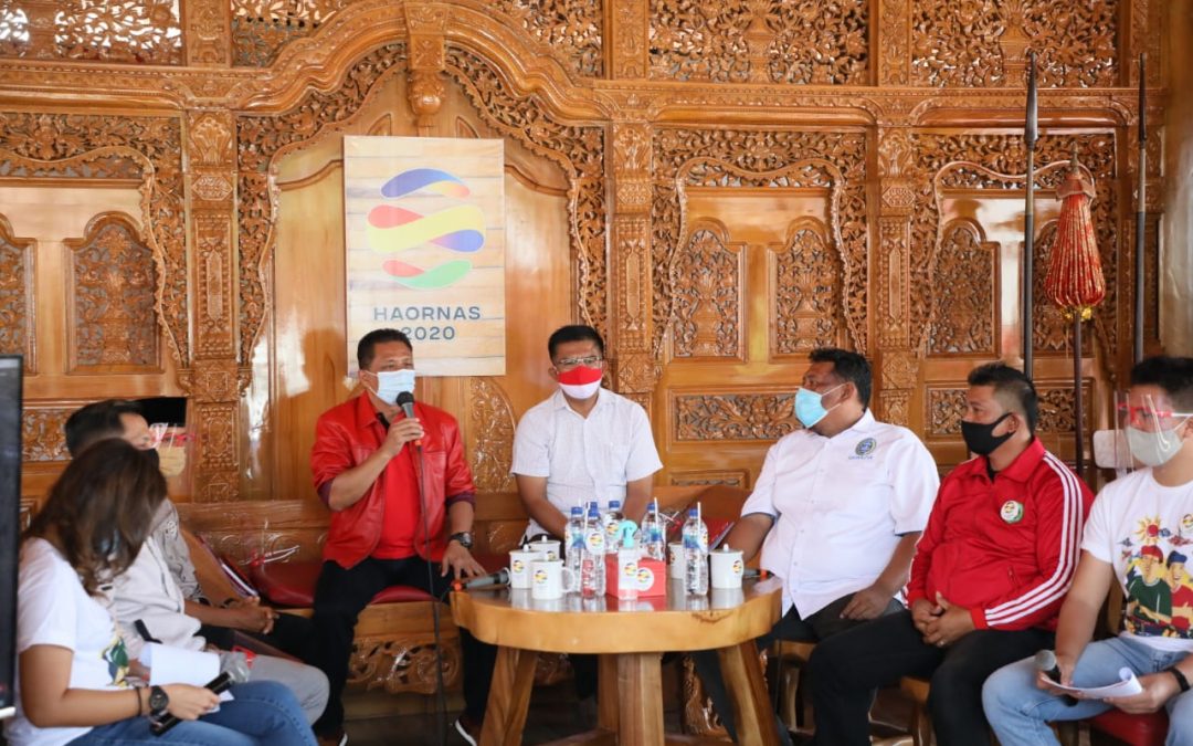 Peringatan Haornas Ditengah Pandemi Covid-19, Wabup Marhaenis Ajak Warga Rajin Berolahraga dengan Tetap Jalankan Protokol Kesehatan