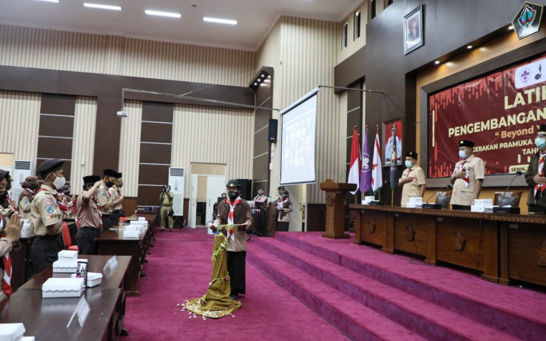 Ditengah Pandemi Covid-19, Kwarcab Kabupaten Blitar Tingkatkan SDM Penegak