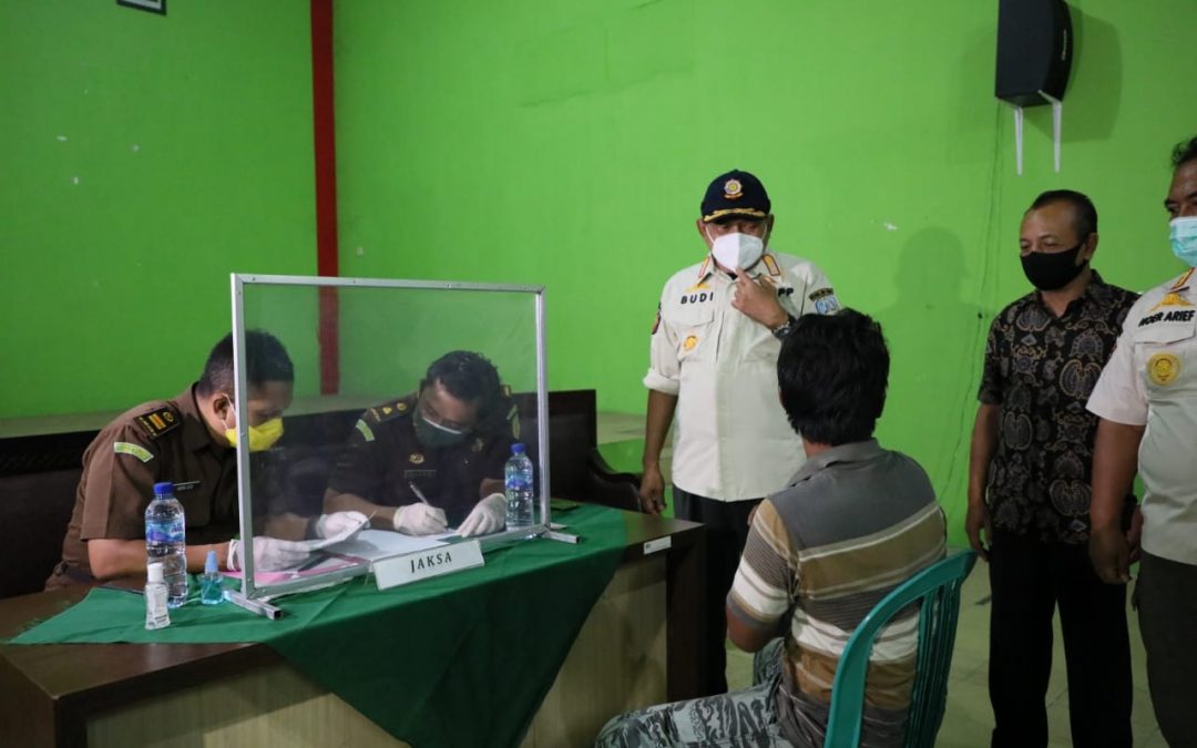 Menjelang Libur Panjang, Pjs Bupati Blitar Kembali Pimpin Operasi Yustisi