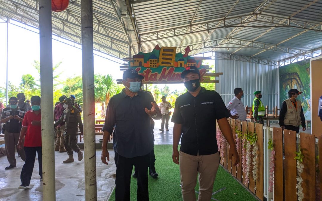 Pjs Bupati Blitar Pimpin Giat Penerapan Prokes Covid-19 di Tempat Wisata