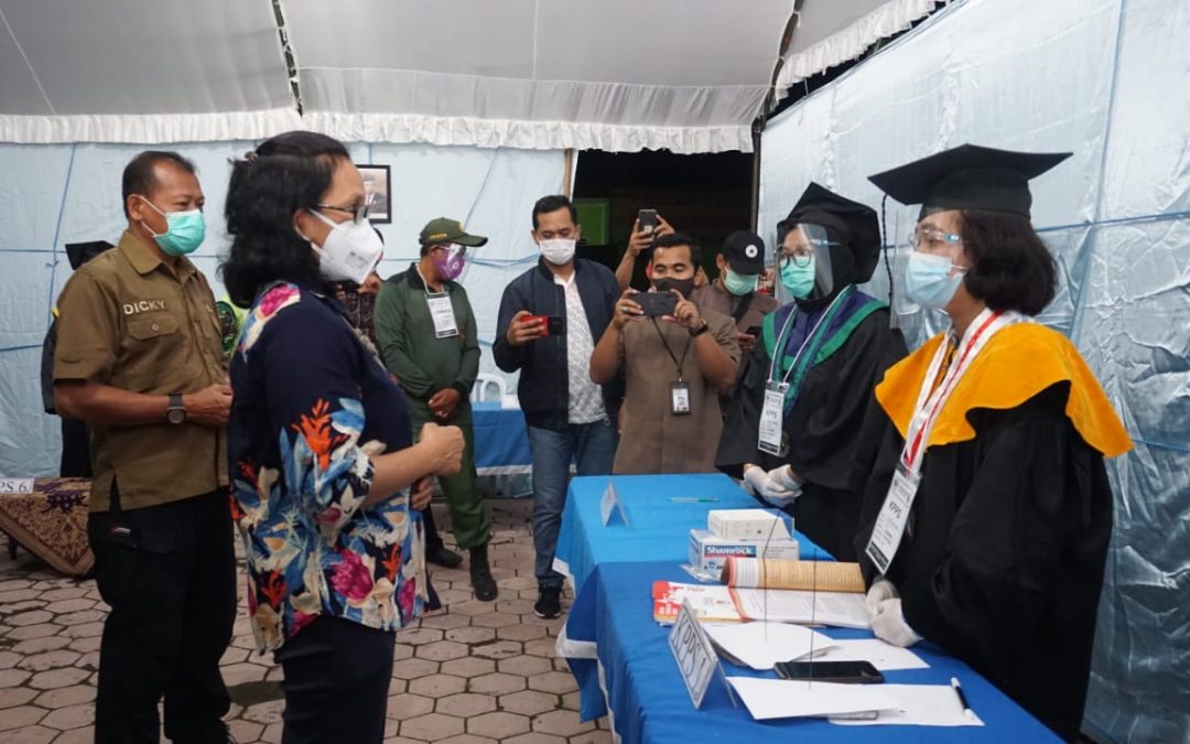 Pejabat Pemkab dan Forkopimda Blitar Monitoring ke TPS-TPS Pastikan Kesiapan dan Keamanan Pelaksanaan Pilkada Serentak
