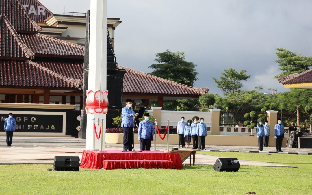 Peringati Hari Bela Negara ke-72, Bupati Rijanto Berharap Masyarakat Menjadi Agen Perubahan dalam Menerapkan Prokes