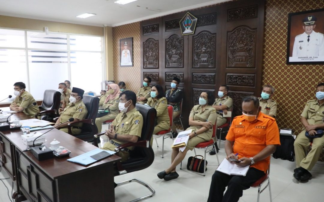Bupati Rijanto Minta Gugus Tugas Optimalkan Sosialisasi 3M ke Masyarakat