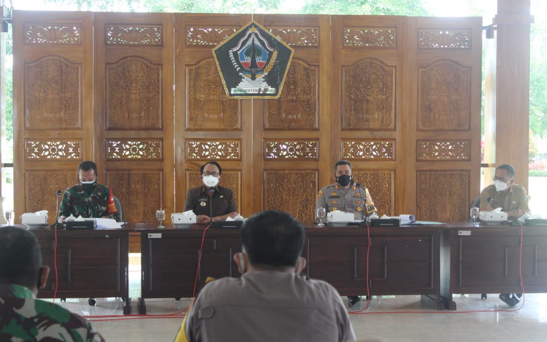 Jelang PPKM Mikro Bupati Blitar Wajibkan Kampung Tangguh di Tiap Desa