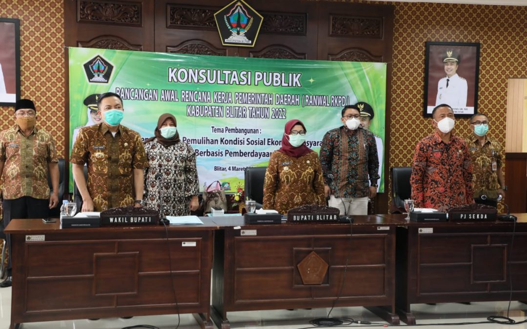 Pemkab Blitar Gelar Rakor, Bahas 6 Prioritas Pembangunan