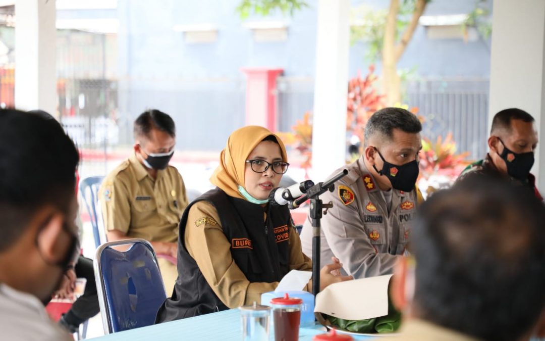 Kendalikan Laju Penyebaran Virus Covid-19 Bupati Blitar Lakukan Monitoring Tim Satgas Covid-19 di Kecamatan
