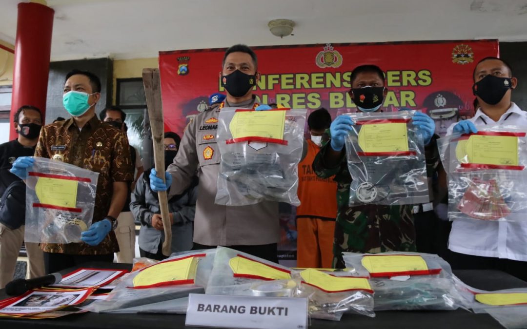 Kasus Pembunuhan di Kabupaten Blitar Terungkap, Pemkab Blitar Apresiasi Kinerja Kepolisian