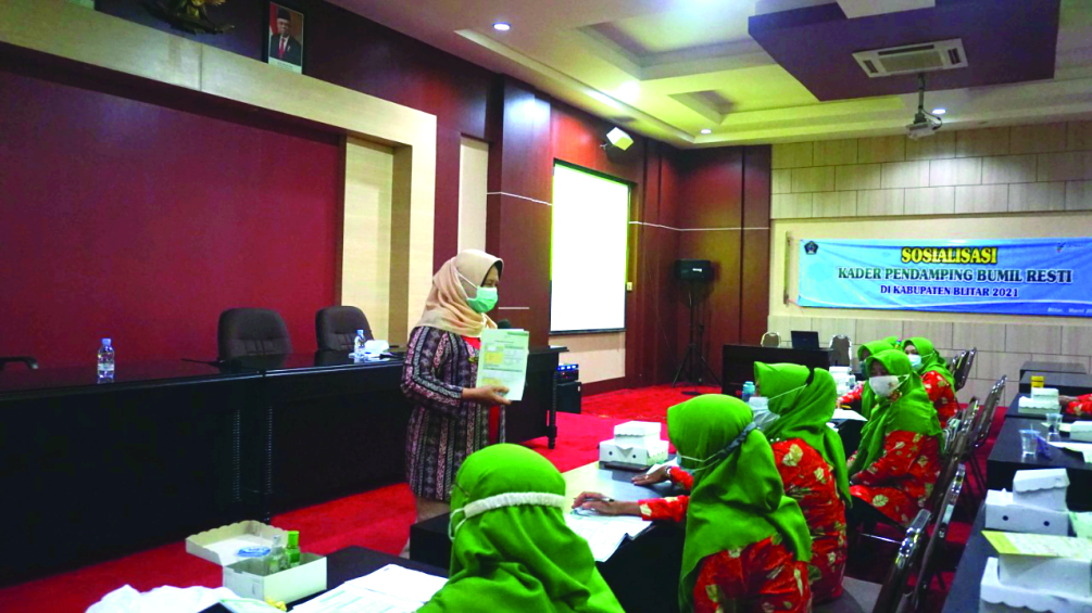 Kurangi Angka Kematian Ibu Hamil Resti Dinkes Kabupaten Blitar Gelar Sosialisasi