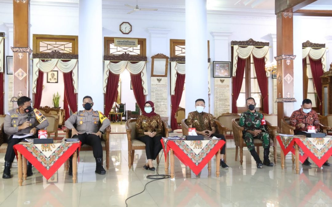 Pemkab Bersama Forkopimda Gelar Rakor Terkait Antisipasi Mudik Lebaran