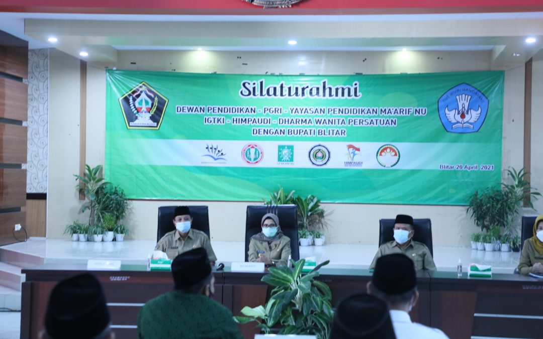 Bupati Blitar Lakukan Silaturahmi ke Dinas Pendidikan Kabupaten Blitar