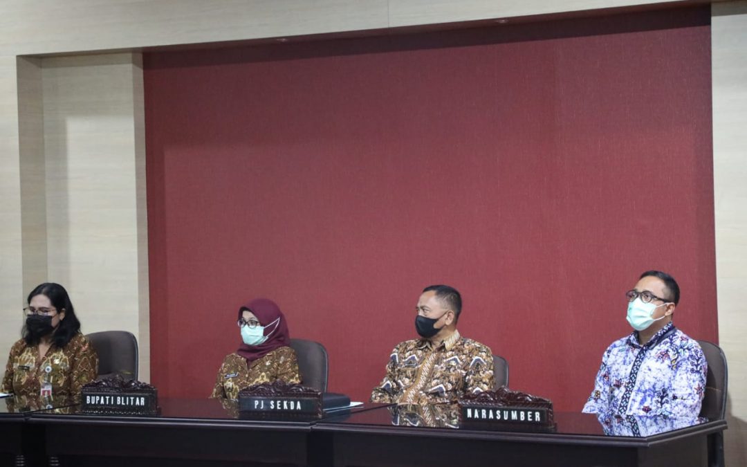 Pemkab Blitar Ikuti Sosialisasi E-BLUD