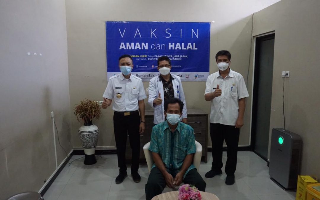 Wabup Blitar Pantau Vaksinasi Covid-19 Tahap Ke-2 Di Wilayah Srengat