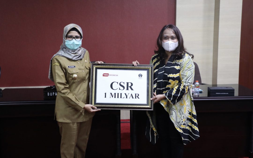 Dongkrak Perekononiam Pemkab Blitar Terima Bantuan CSR Publikasi Pariwisata dan UMKM