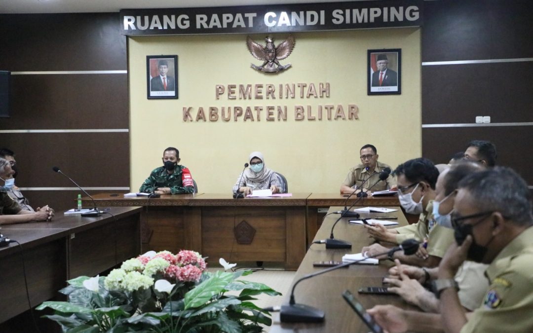 Pemkab Blitar Gelar Rakor Persiapan Kunjungan BNPB