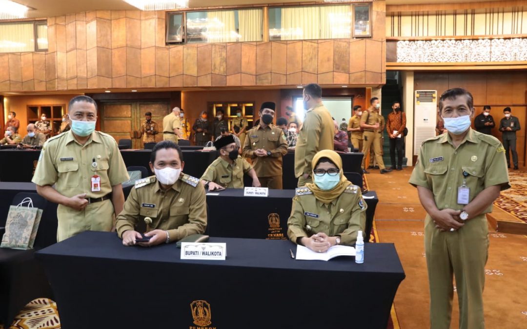 Bupati Blitar Menghadiri Rapat Koordinasi Pengawasan Intern