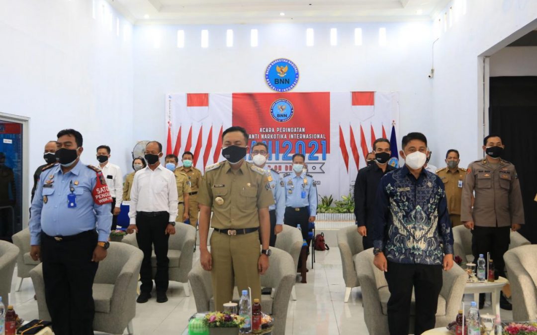 Peringatan Hari Anti Narkotika Internasional, Wabup Blitar Ajak Masyarakat Perangi Narkoba