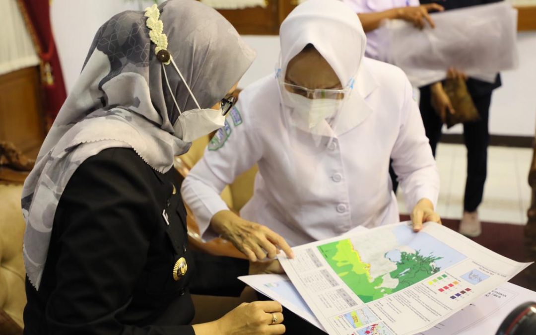 Bupati Blitar Terima Kunjungan BMKG Bahas Mitigasi Bencana