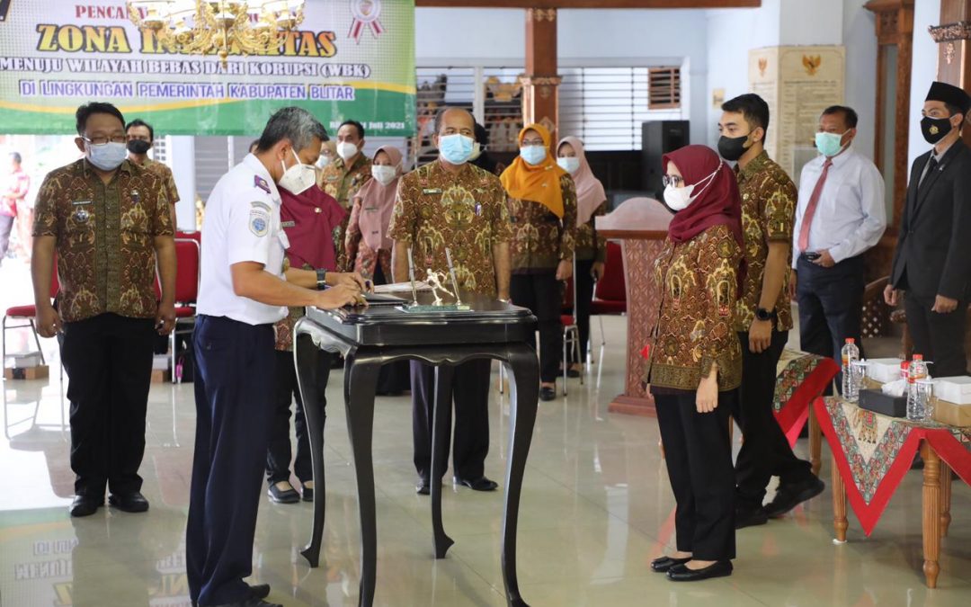 Menuju Kabupaten Yang Berintegritas, OPD Kabupaten Blitar Dukung Perencanaan Pembangunan Wilayah Bebas dari Korupsi