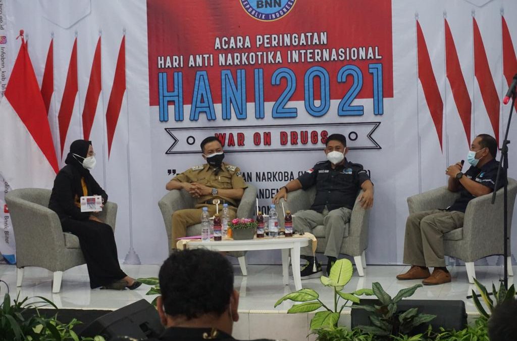 Perangi Narkotika, Wabup Blitar : ‘Kita Harus Kompak War on Drugs’