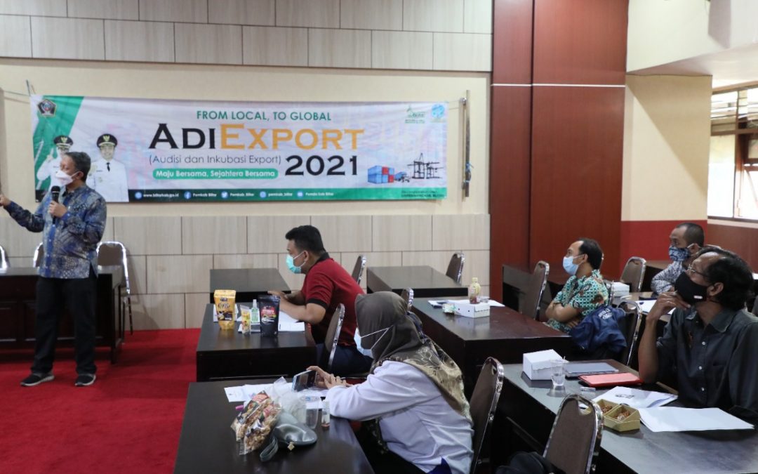 Tingkatkan Skill Pelaku Usaha,Disperindag Kabupaten Blitar Gelar Pelatihan AdiExport