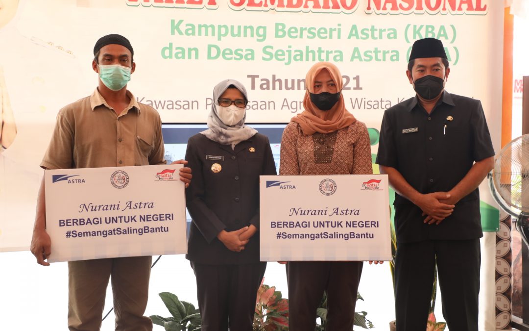 Bupati Blitar Salurkan Paket Sembako Dari PT. Astra Internasional Tbk
