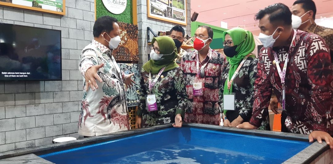 Ikuti APKASI, Bupati Rini Pamerkan Produk Unggulan UMKM Kabupaten Blitar