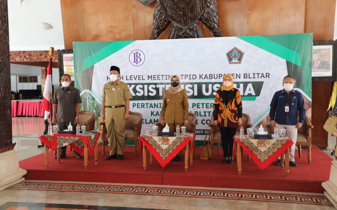 Gelar Rapat HLM, Pemkab Blitar Bakal Selesaikan Permasalahan pada Sektor Peternakan dan Pertanian