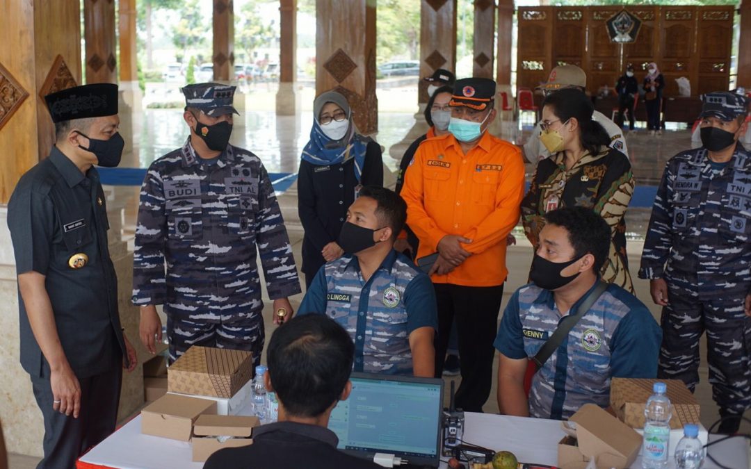 Tinjau Serbuan Vaksinasi Hari Kedua, Wabup Blitar Harapkan Herd Immunity di Kabupaten Blitar Segera Tercapai