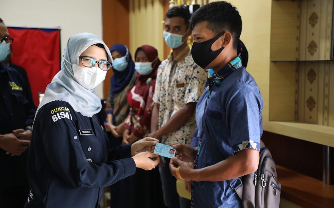 Sukses Lakukan Salam Sak Jangkah di 22 Kecamatan, Bupati Blitar Launching Inovasi Baru Cetak KTP el di Kecamatan Bakung