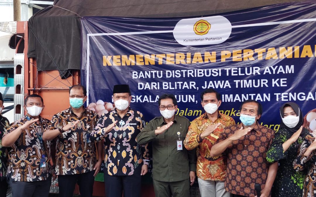 Sekretaris Daerah Kabupaten Blitar Distribusikan Telur di Beberapa Daerah