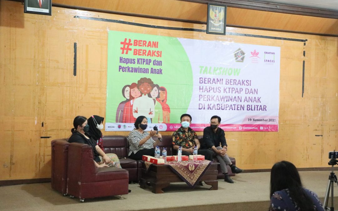 Pemkab Blitar Gelar Talkshow Berani Beraksi Hapus KTPAP dan Perkawinan Anak