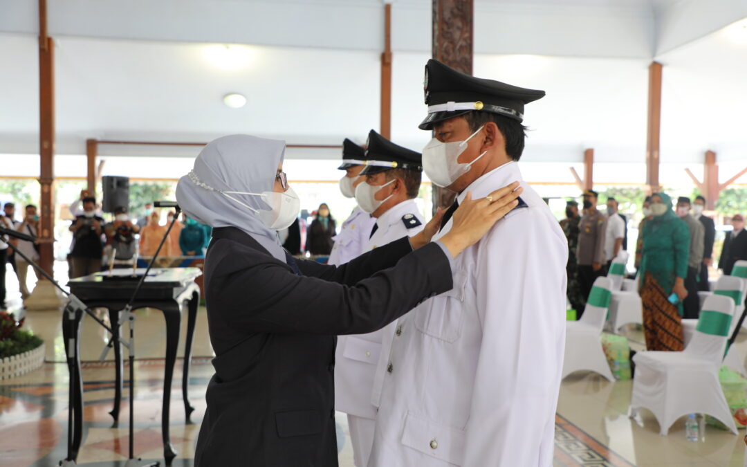 Bupati Blitar Lantik Tiga Kepala Desa Antar Waktu
