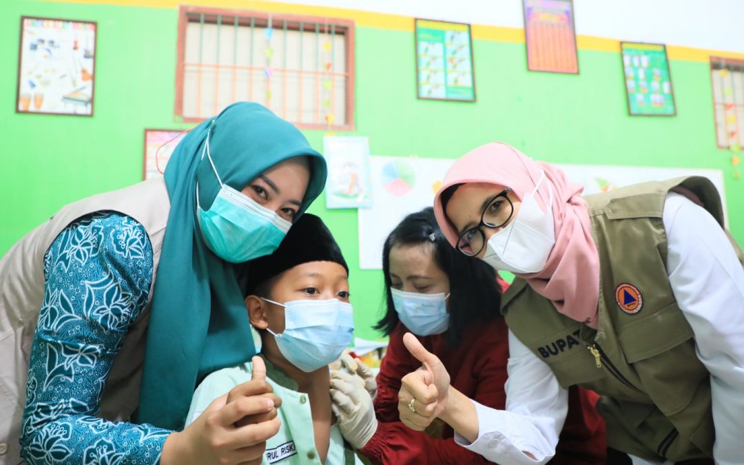Pemkab Blitar Gelar Vaksinasi Anak Usia 6-11 Tahun