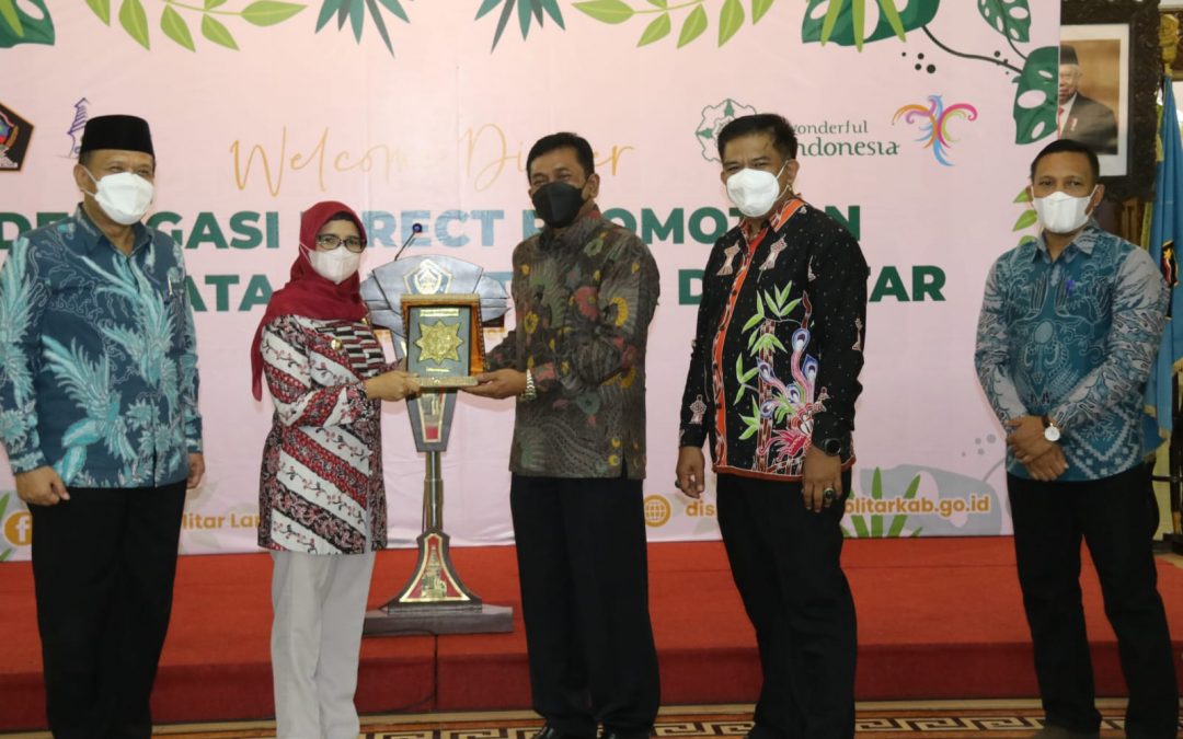 Mak Rini Sebut Pulihkan Ekonomi, Blitar Raya Tuan Rumah Bisnis Wisata dalam Direct Promotion Tahun 2022