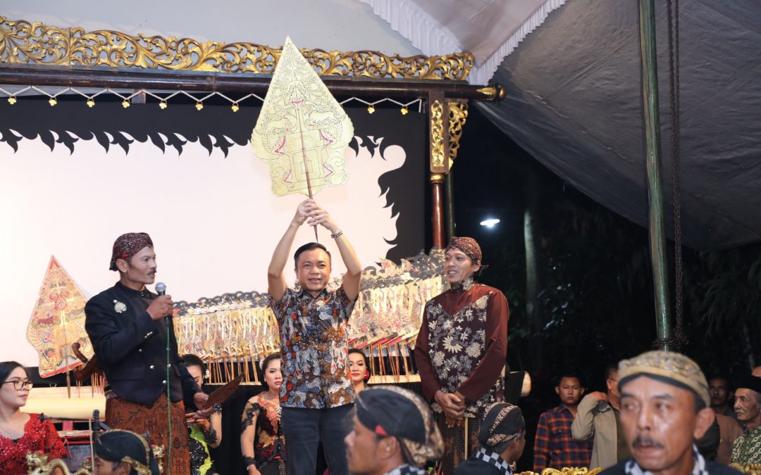 Wakil Bupati Blitar Hadiri Acara Bersih Desa di Desa Sumberurip Kecamatan Doko