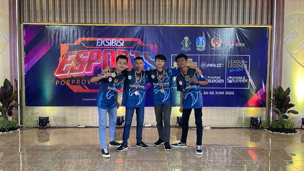 Tim Esports Kabupaten Blitar Sabet Medali Mas Dalam Ajang Pekan Olahraga Porprov Jawa Timur