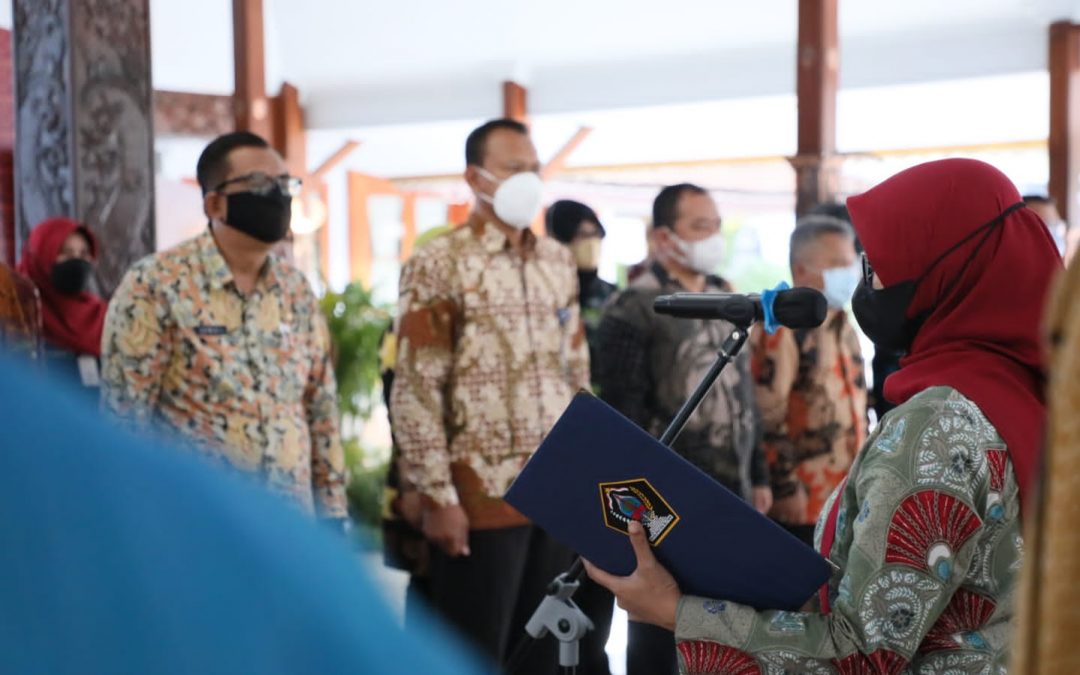 Pemkab Blitar Gelar Pengukuhan Dan Rapat Pleno Tim Percepatan Akses Keuangan Daerah