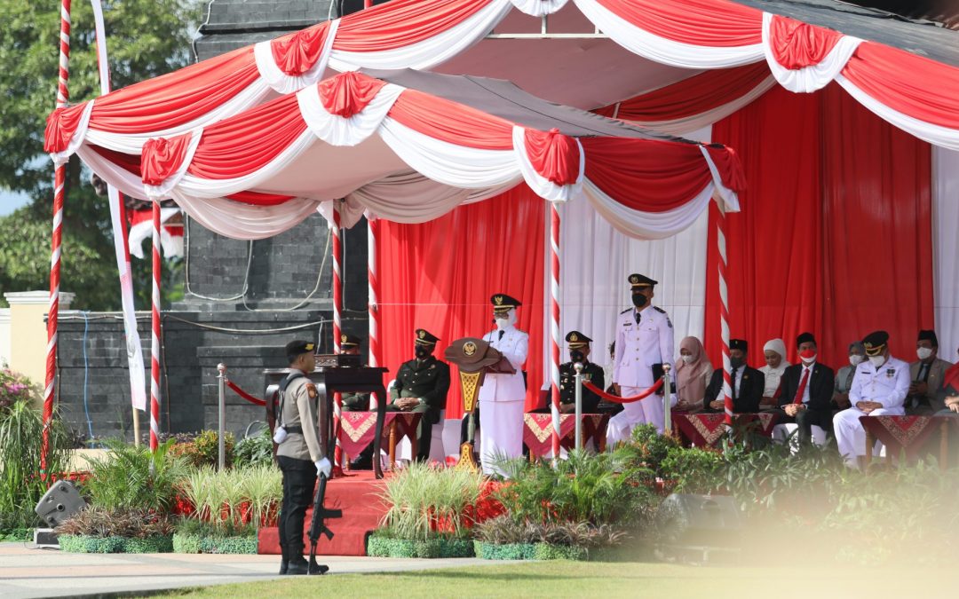 HUT RI ke- 77, Bupati Blitar Ajak Warga Isi Kemerdekaan dan Lanjutkan Perjuangan