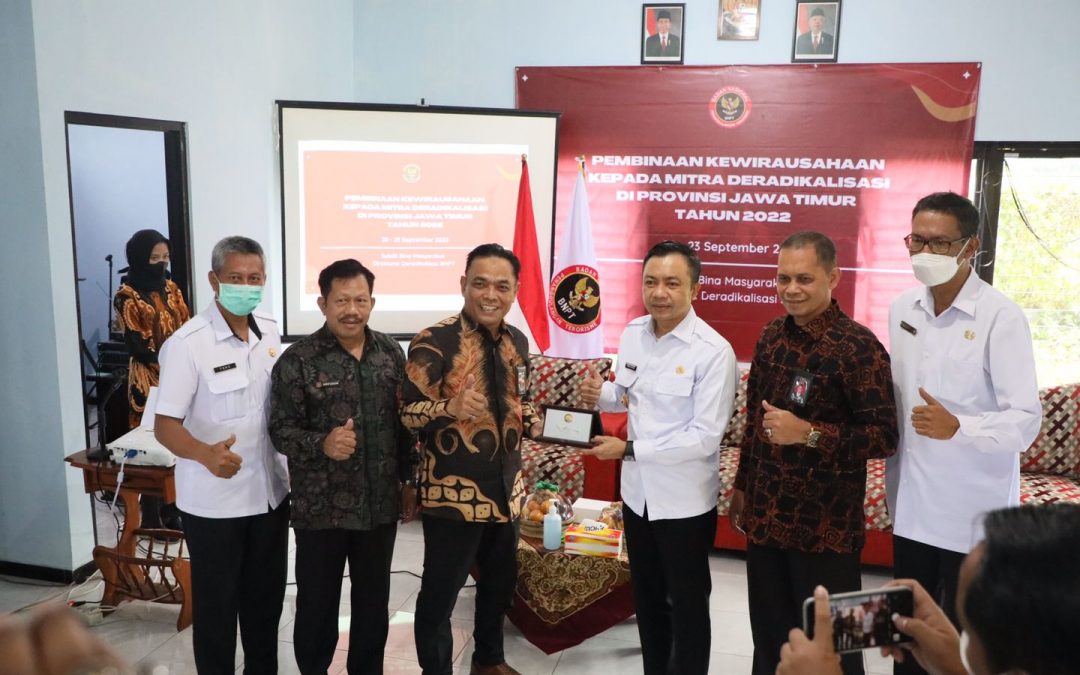Wakil Bupati Blitar Dukung Mantan Warga Binaan Terorisme Berwirausaha