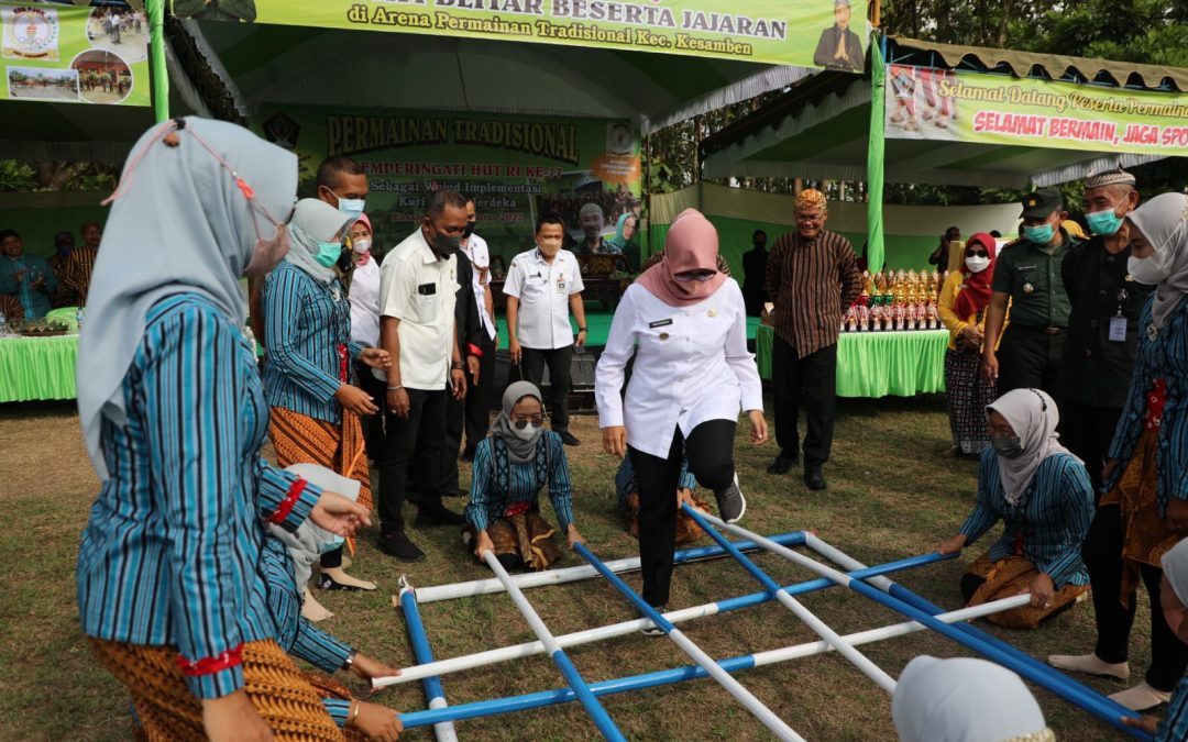Pemkab Blitar Kenalkan Permainan Tradisional Pada Anak Sejak Dini