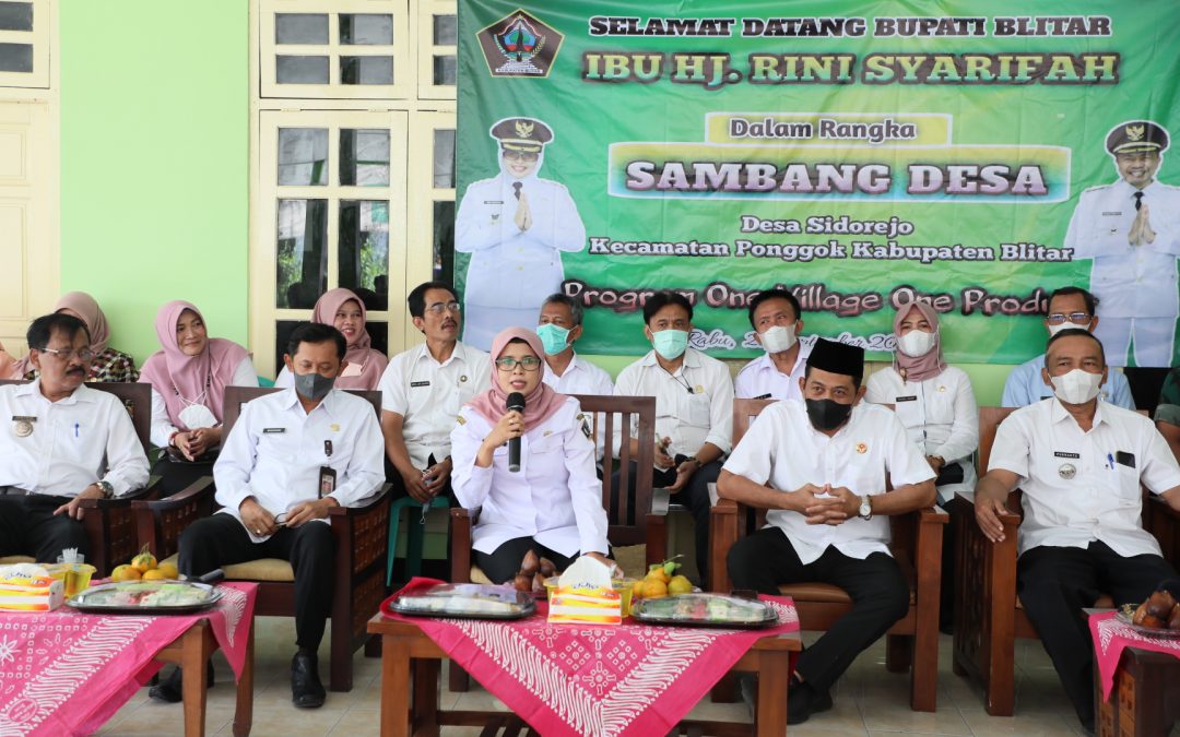 Dukung Perekonomian Bupati Blitar Lakukan Kunjungan dalam Program Ovop