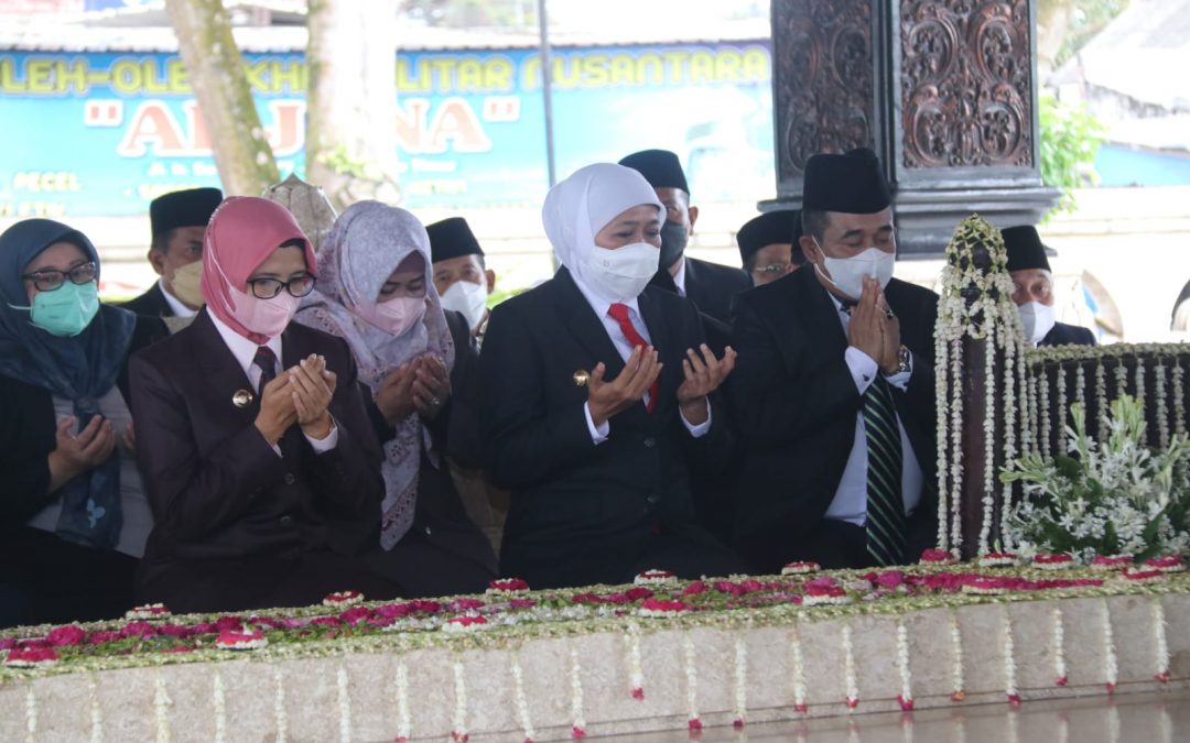 Bupati Blitar Dampingi Gubernur Jatim Ziarah Makam Bung Karno Jelang Peringatan Hari Jadi Provinsi Jatim