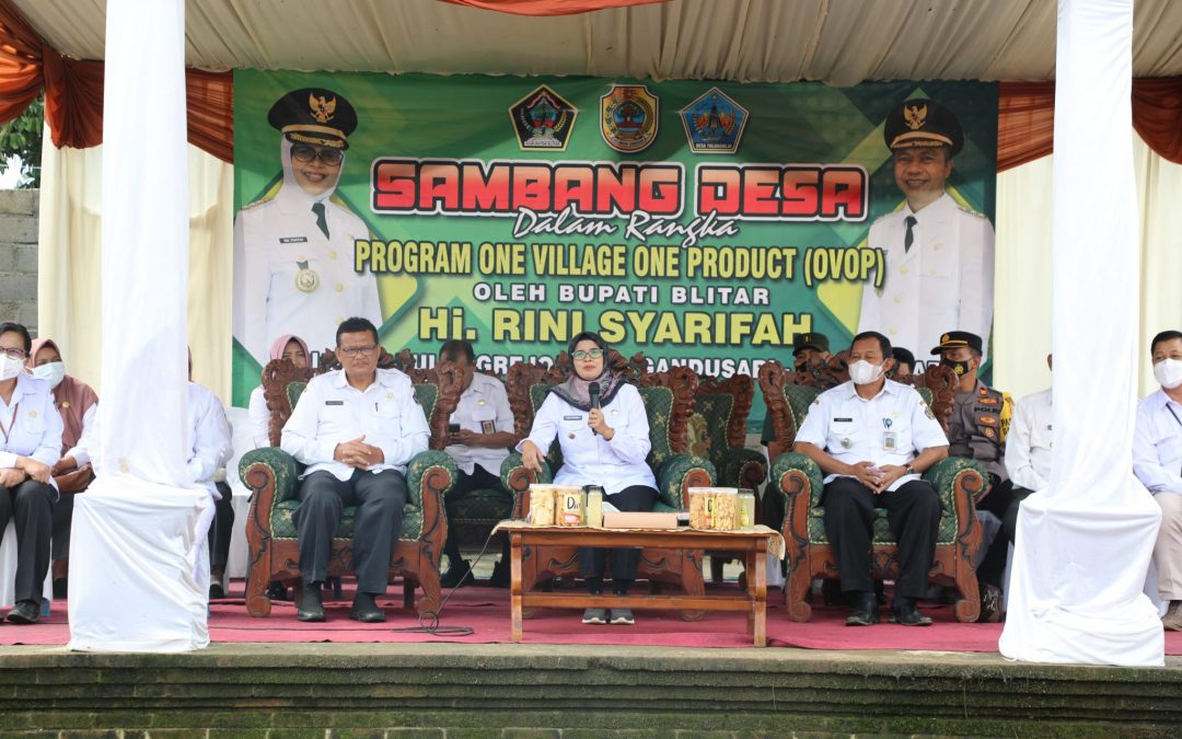 Pemkab Blitar Tingkatkan Perekonomian Tingkat Desa melalui Ovop