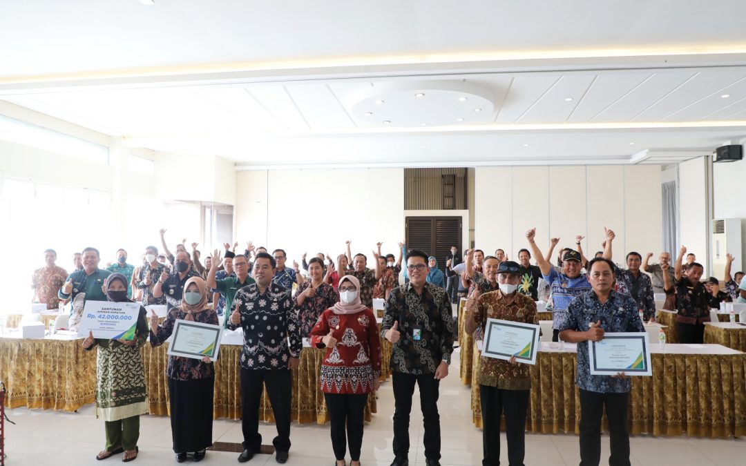 Tiga Desa di Kabupaten Blitar Terima Penghargaan Desa Award 2022 dari BPJS Ketenagakerjaan