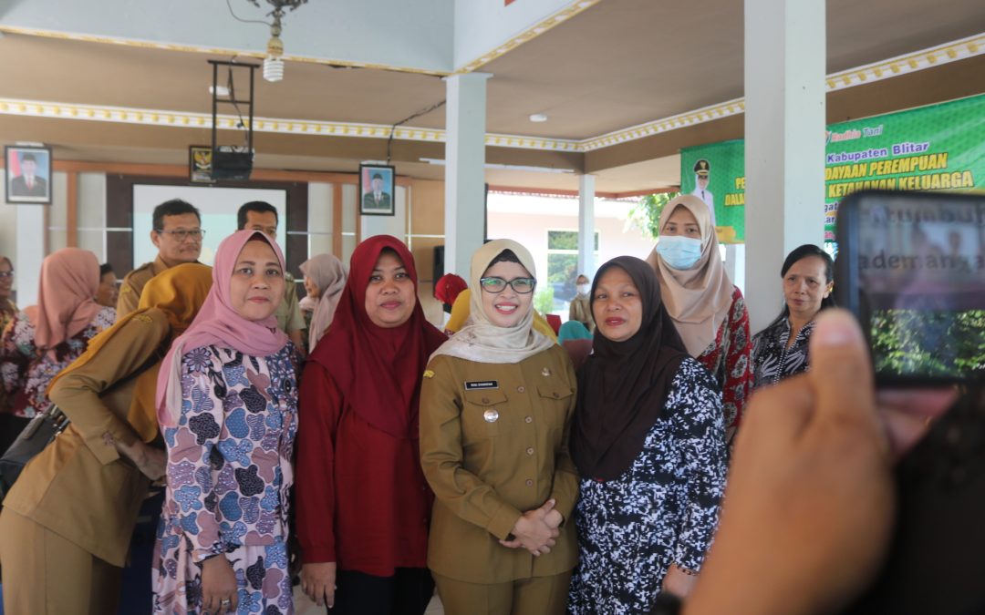 Bupati Blitar Ajak Perempuan Kabupaten Blitar Memberdayakan Lingkungan untuk Menjaga Ketahanan Pangan Keluarga