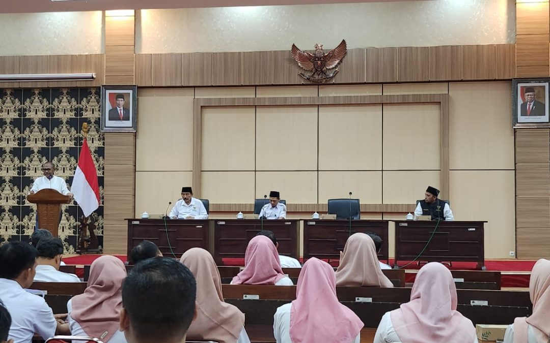 Pemkab Melalui BAZNAS Salurkan Pentasyarufan Kepada THL di Lingkup Pemkab Blitar