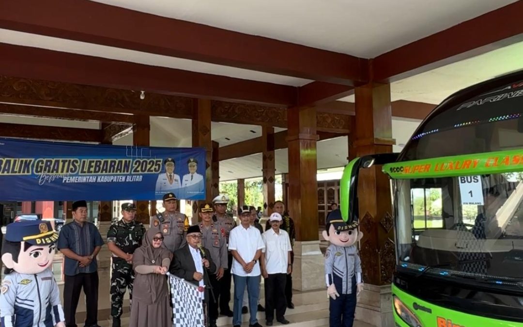 Pemkab Blitar Lakukan Program Balik Gratis Lebaran 2025