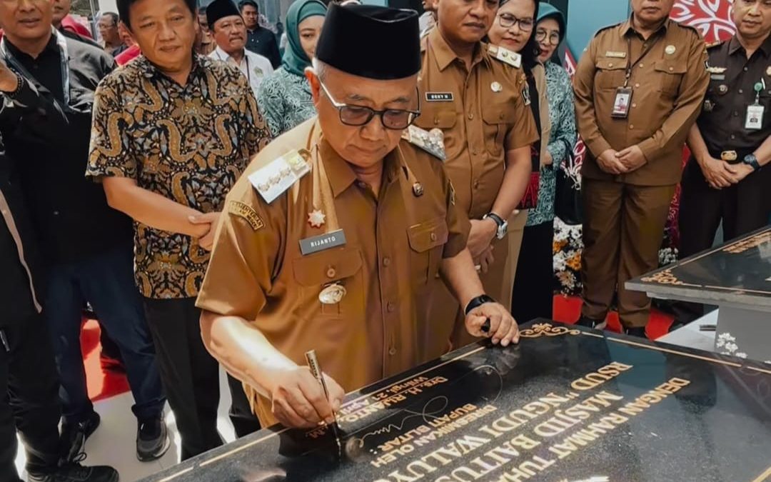 Peresmian Graha Pandawa, Gedung 8 Lantai Pertama di Blitar Merupakan Inovasi Dari RSUD Ngudi Waluyo Wlingi