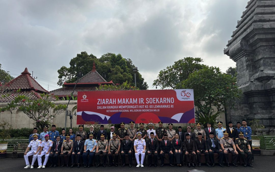 Ziarah Makam Bung Karno Dalam Rangkaian HUT Lemhanas Ke-60