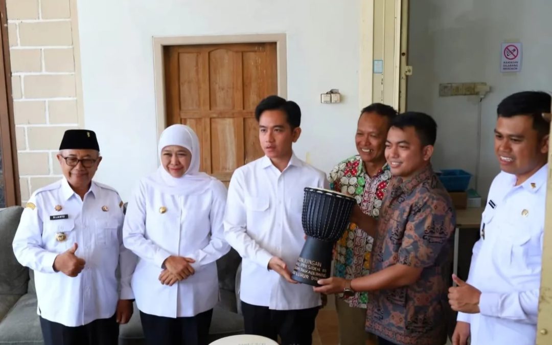 Kunjungan Kerja Wakil Presiden RI Gibran Rakabuming Raka Di Blitar